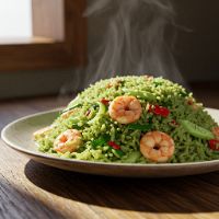 Green Thai Fried Rice (Full)