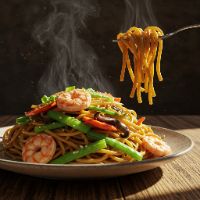 Hakka Noodle full (Chicken)