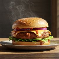 Harissa Chicken Burger