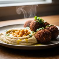 Hummus Falafel (Veg)
