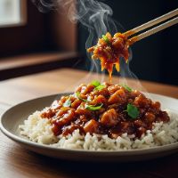 HUNAN CRISPY RICE (Veg)