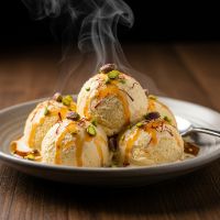 Kesar Pista Ice Cream