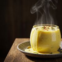 Kesar Pista Milk Shake