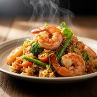 KING PRAWNS FRIED RICE