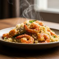 Kolambi Bhat (Prawns)