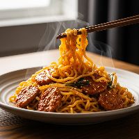 Korean Noodles (Half)