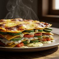 Lasagne Verdure (Baked Layered Vegetable Pasta)