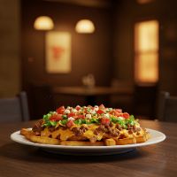 Loaded Tex Mex Cheese Fries
