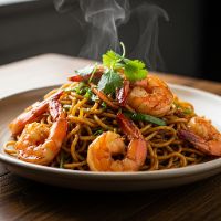 Manchurian Noodles (Veg)