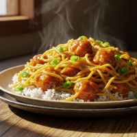 Manchurian Rice / Noodles