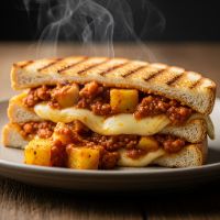 Masala Cheese Grill Sandwich