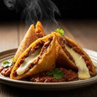 Masala Cheese Triangles