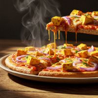Masala Paneer & Onion Pizza (Double Topping)