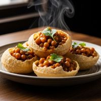 Masala Ragda Puri