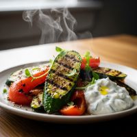 Mediterranean Grill Veg. (Tzatziki Sauce)