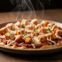 Medium Chicken Paneer Cheese Pizza