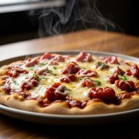 Medium Chicken Schez. Cheese Pizza