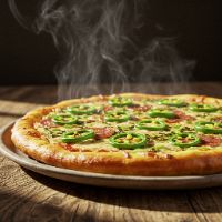 Mexican Green Pizza (8 inch)