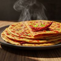 Mirch Paratha Red