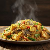 Mix Fried Rice (Chk & Pra)