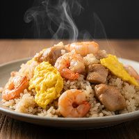 Mix Rice (Egg, Chicken, Prawns)