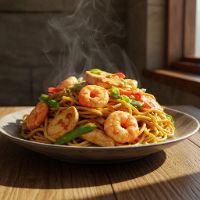 Mix Schezwan Noodles (Full)