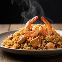 Mix Szechz Fried Rice (Chk & Pra)