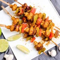 Mushroom Babycorn Tikka