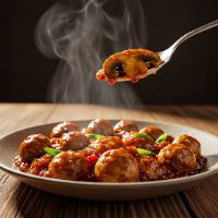 Mushroom Chilli (Dry / Gravy) (Full)