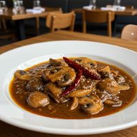 Mushroom Chilli Gravy