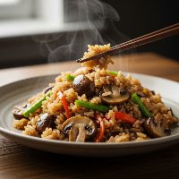 Mushroom Hong Kong Rice