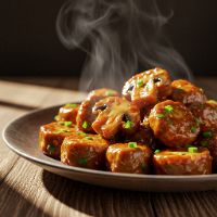 Mushroom Manchurian / Chilly