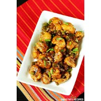 Mushroom Manchurian Dry