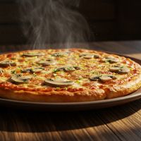 Mushroom New Shahi Pizza