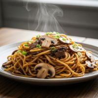 Mushroom Noodles