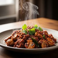 Mushroom Pepper Chettinad