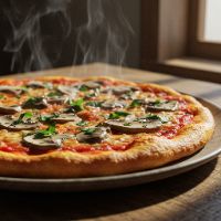 Mushroom Pizza