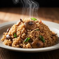 Mushroom Rice (Half)