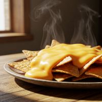 Nachos With Cheese Sauce