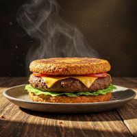 New Shahi Veg. Zinzer Burger