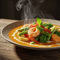 Olive Chicken in Oyster Sauce