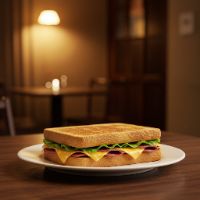 Only Cheese Toast Sandwich