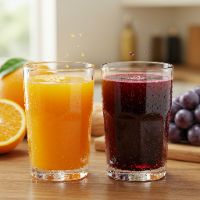 Orange Juice / Grapes Juice