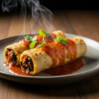 Paneer Bell Pepper Roll