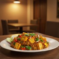 Paneer Chilli Basil Dry