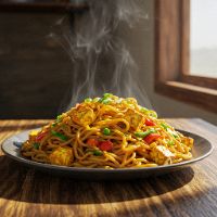 Paneer CH Special Noodles (Half)