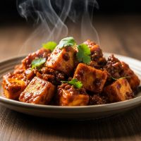 Paneer Garlic Manch. Dry/Gravy (Full)