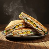 Paneer Grilled Sandwich (3 Slice)