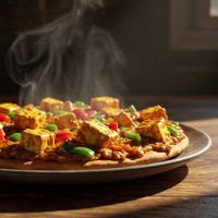 Paneer Indiana Pizza