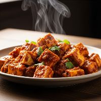 Paneer In Hot Garlik Sauce